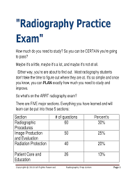 Arrt Rad Tech Realistic Mock Exams