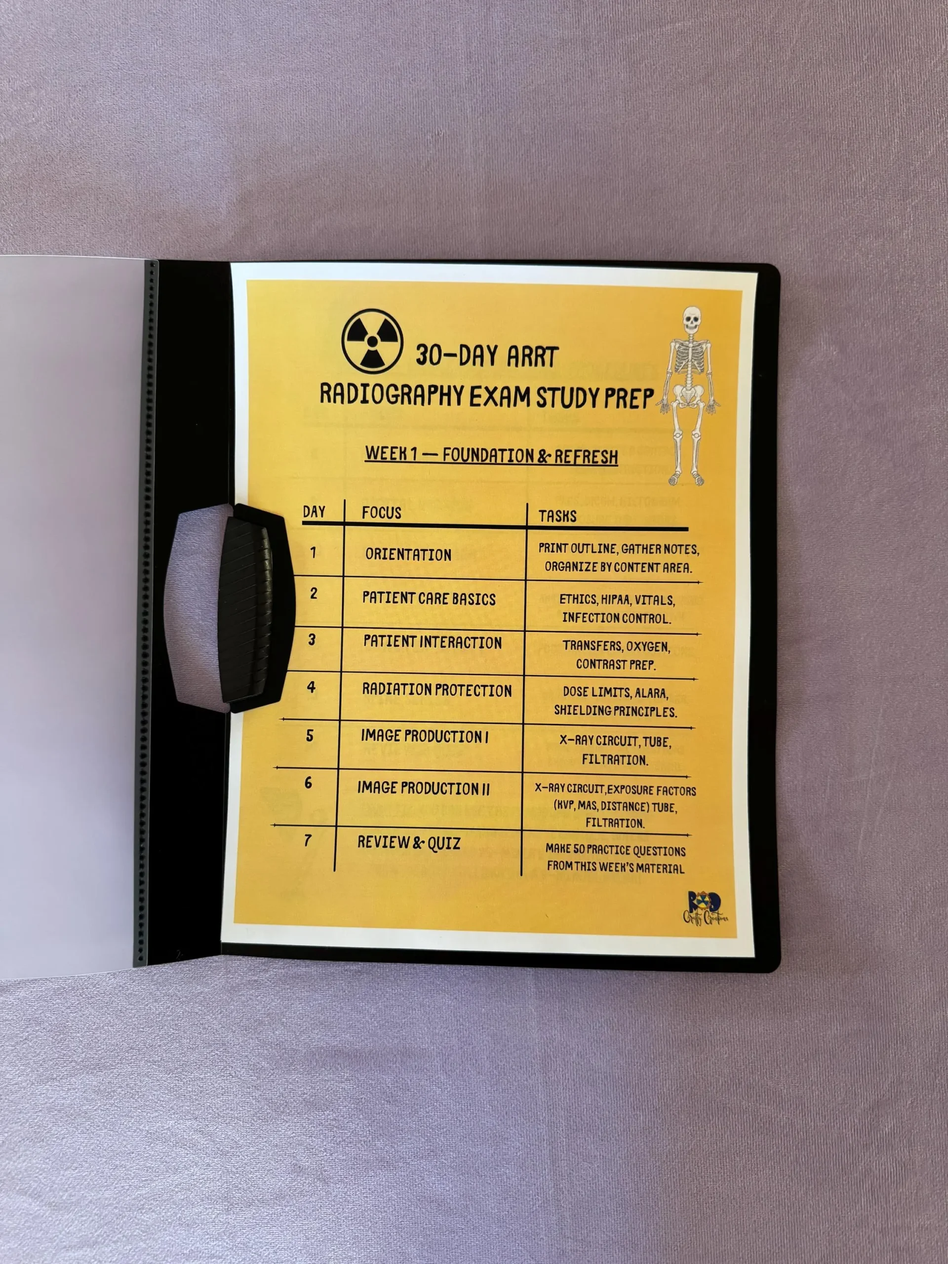 Rad Tech Exam Digital Practice Pack